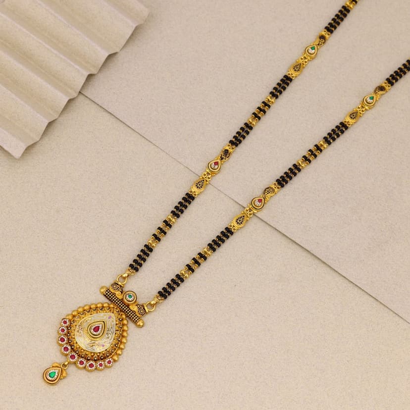 Therynza Antique Mangalsutra 22KT
