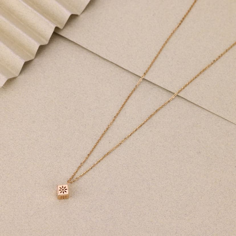 Floréssia Lumi Cube Chain 18KT