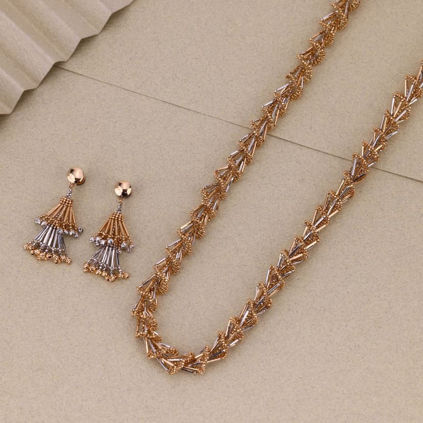 Velouréa Rhythmic Chain Set 18KT
