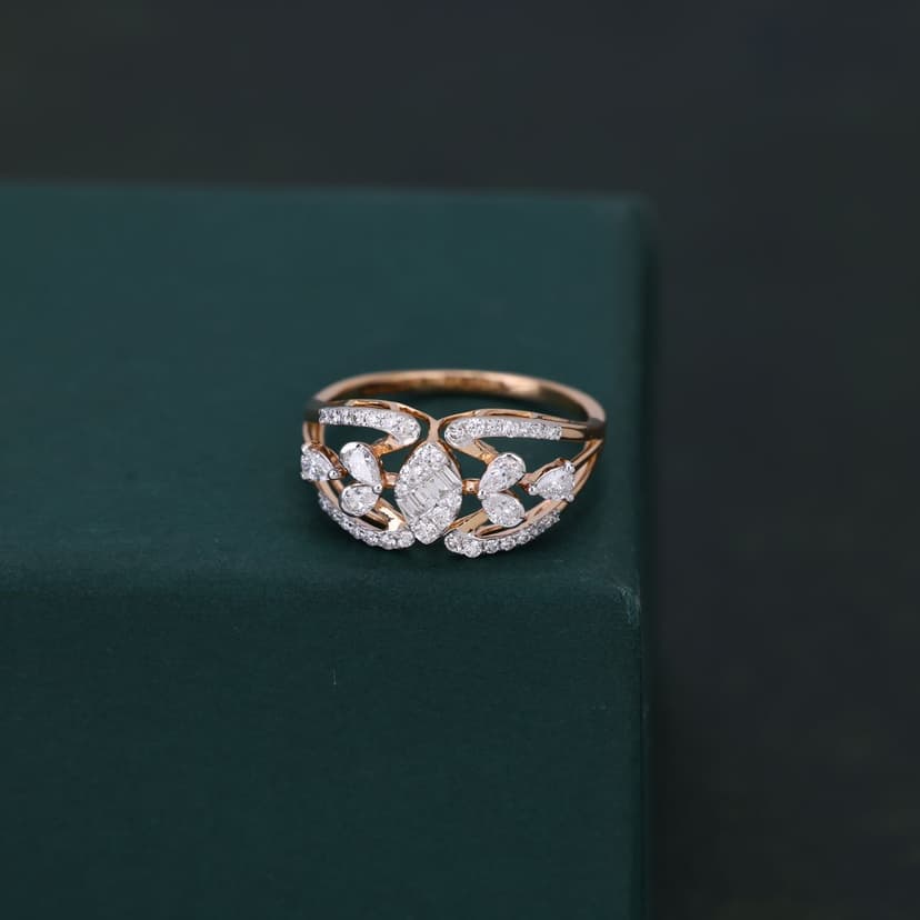 Solthera Real Diamond Ring 14KT