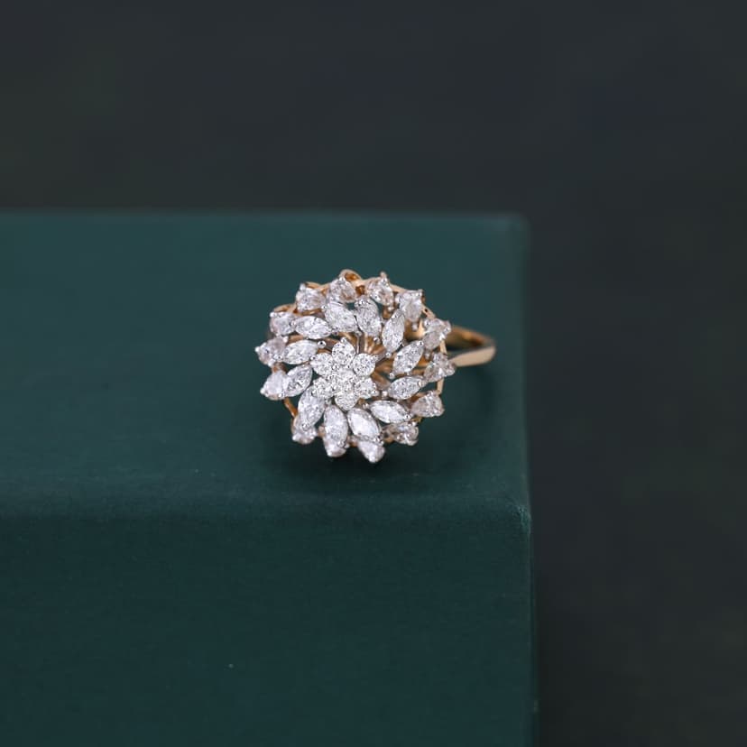 Chrysavelle Real Diamond Ring 14KT