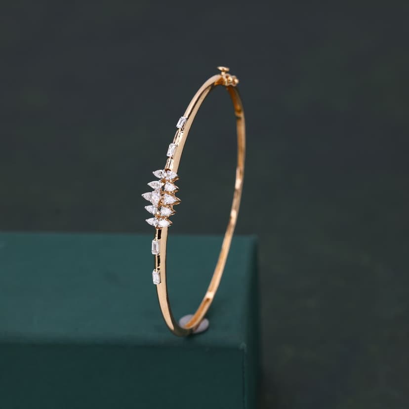 Veltrisse Real Diamond Kada 14KT
