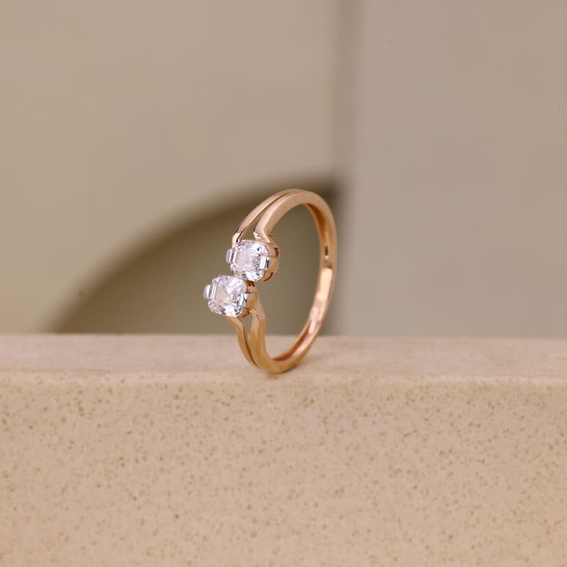Arvienne Duet Ring 18KT