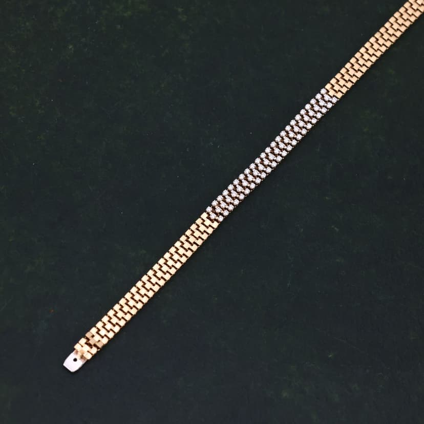 Rivonex Real Diamond Bracelet 14KT
