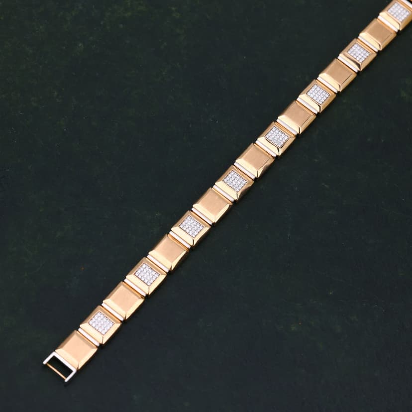 Trexion Real Diamond Bracelet 14KT