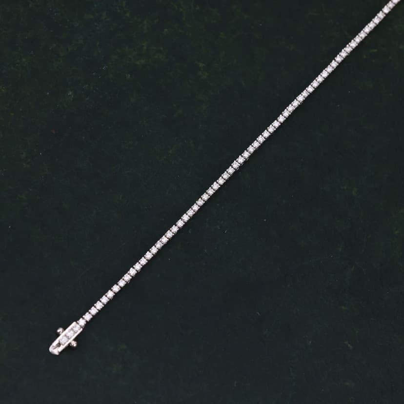Zyrithra Real Diamond Bracelet 14KT