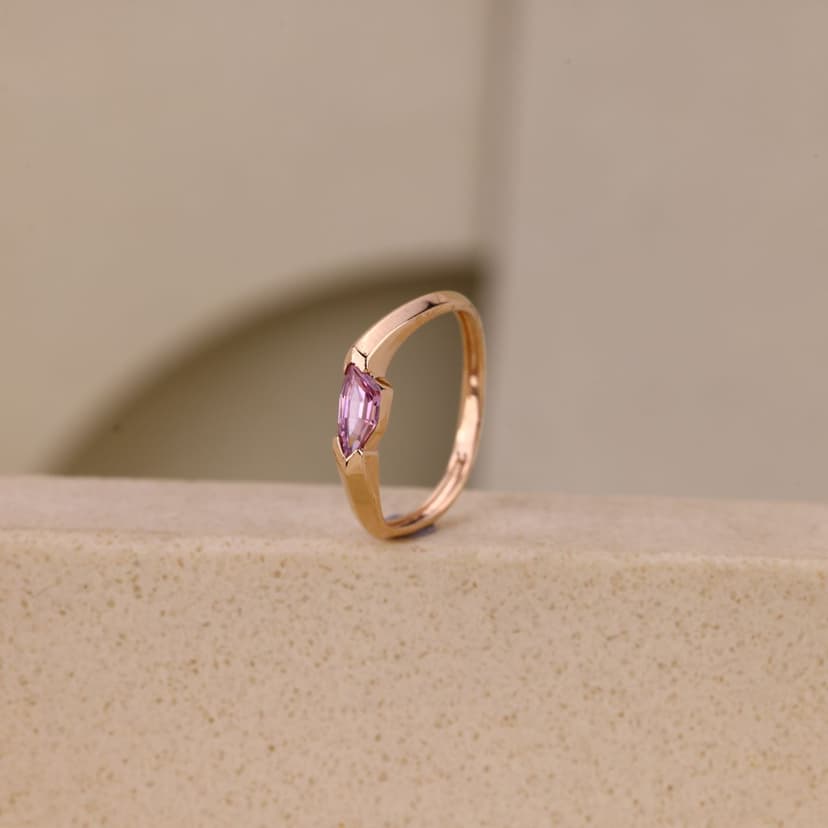 Roséthra Shield Ring 18KT