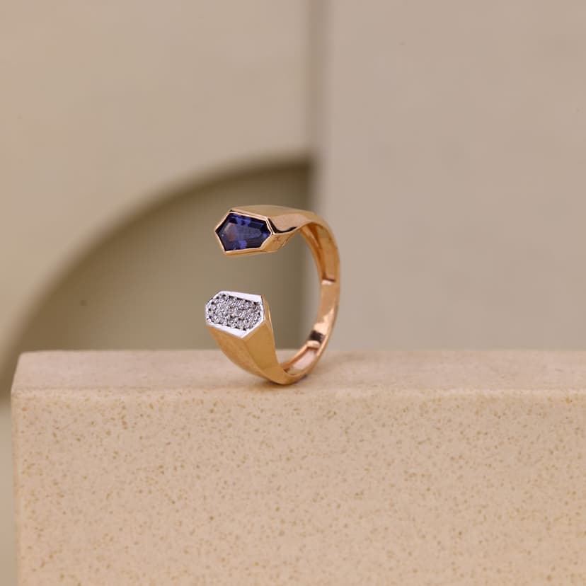Azuréline Ring 18KT