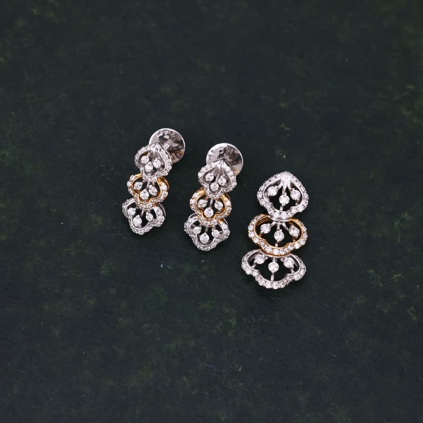 Thyqorevix Real Diamond Pendant Set 14KT