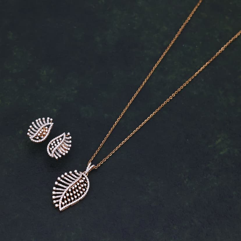 Lysorique Real Diamond Chain Set 14KT