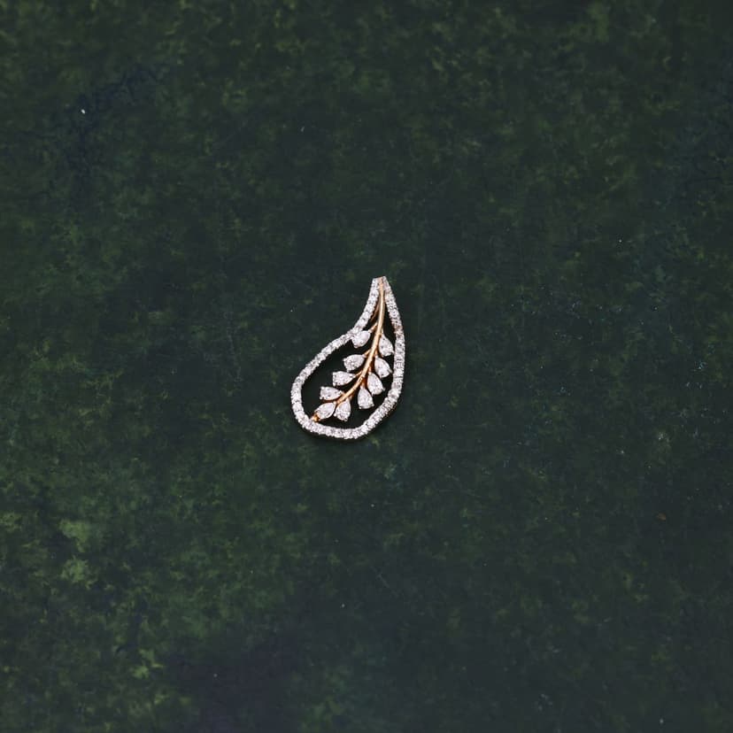 Lurevo Real Diamond Pendant 14KT