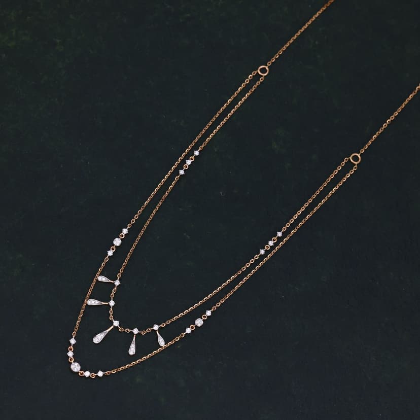 Orvelle Real Diamond Chain 14KT