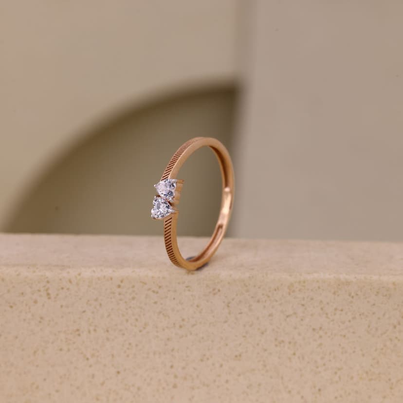 Évorielle Heartline Ring 18KT