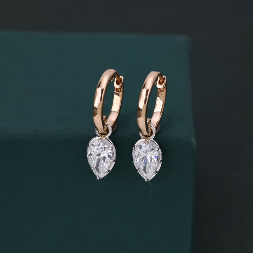 Ceryvane Lab Diamond Earrings 14KT