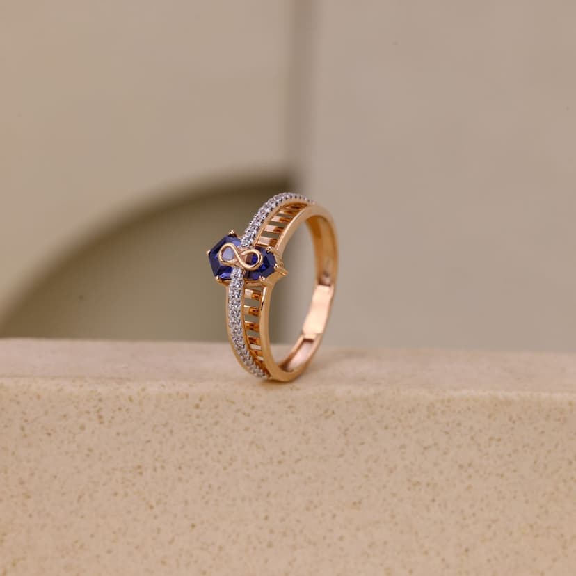 Zafirielle Infinity Ring 18KT