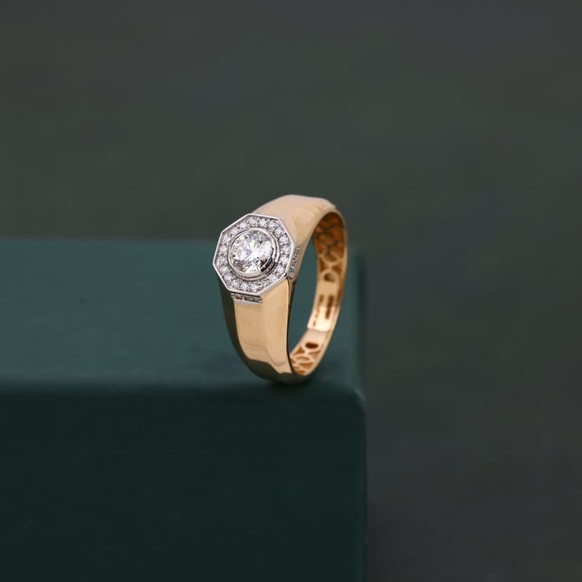 Zayverix Real Diamond Ring 14KT