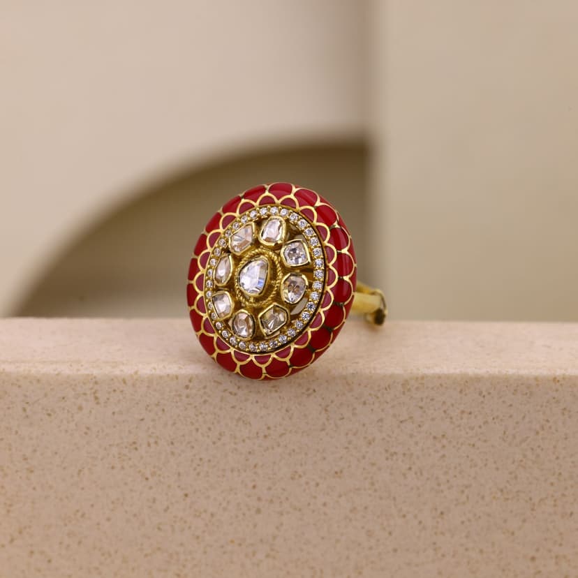 Rosvethra Victorian Ring 18KT