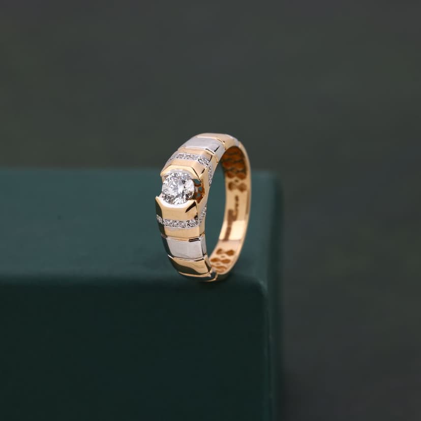 Zayvoro Real Diamond Ring 14KT