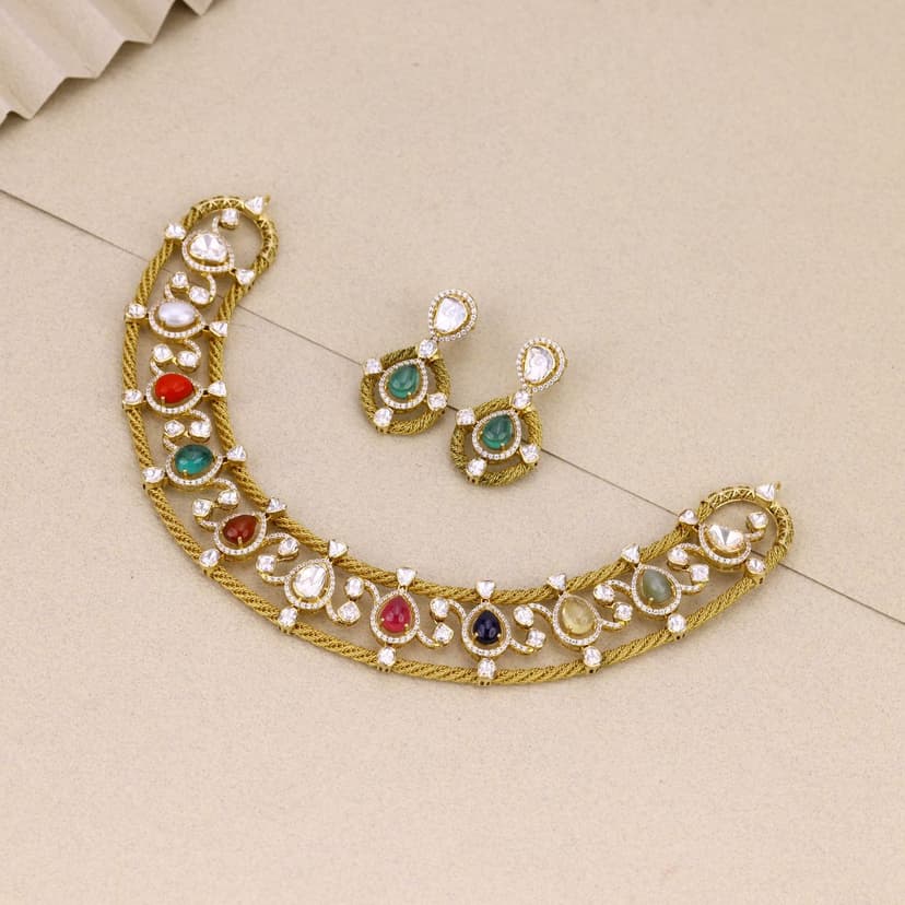 NECKLACE SET 18KT