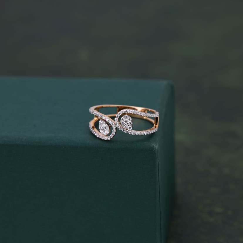 Celestique Real Diamond Ring 14KT