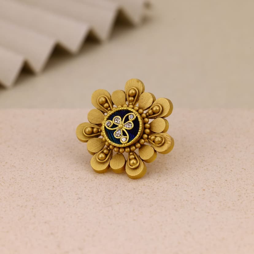 Aarshveta Antique Ring 22KT