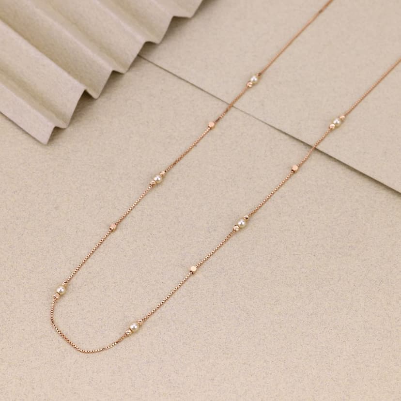 Pearlisse Étoile Chain 18KT