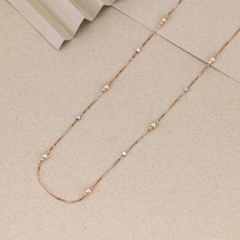 Pearlunéa Chain 18KT