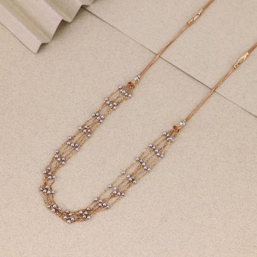 Rosévielle Cascade Chain 18KT