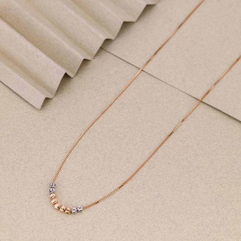 Celéthra Bead Chain 18KT