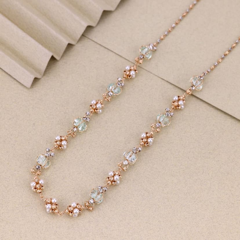 Celestielle Bloom Chain 18KT