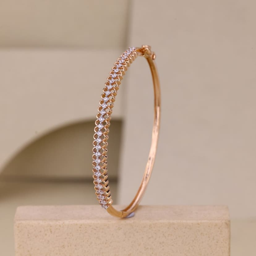 Avensya Gleam Kada 18KT