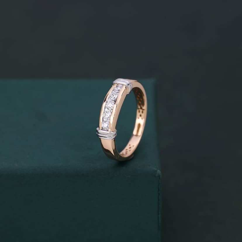 Vytrix Real Diamond Ring 14KT