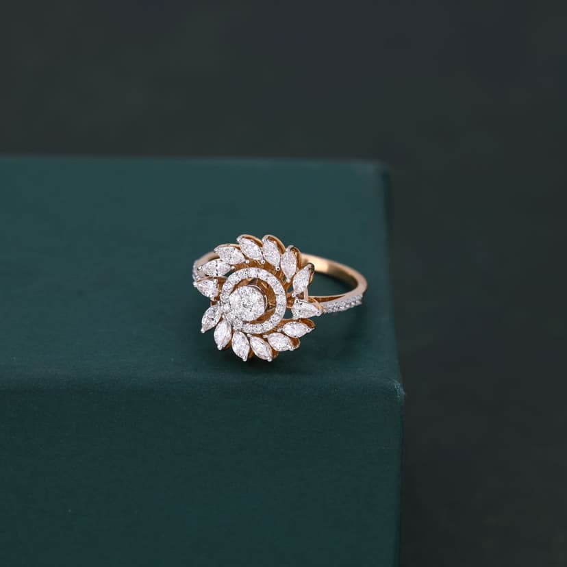 Suryelle Real Diamond Ring 14KT