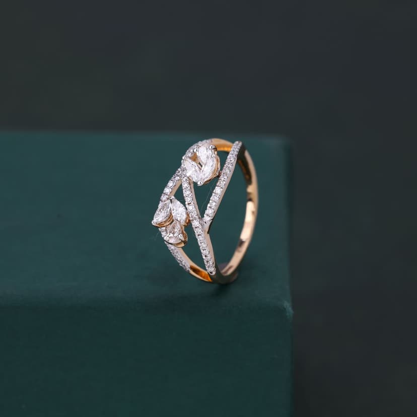Orlixa Real Diamond Ring 14KT