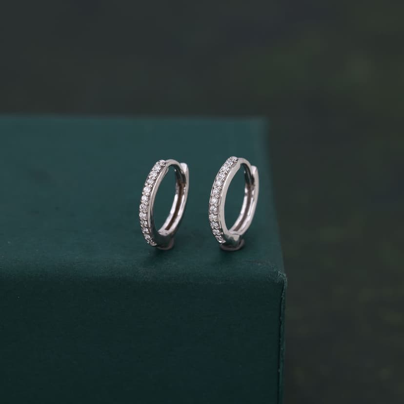 Kryvion Real Diamond Earrings 14KT