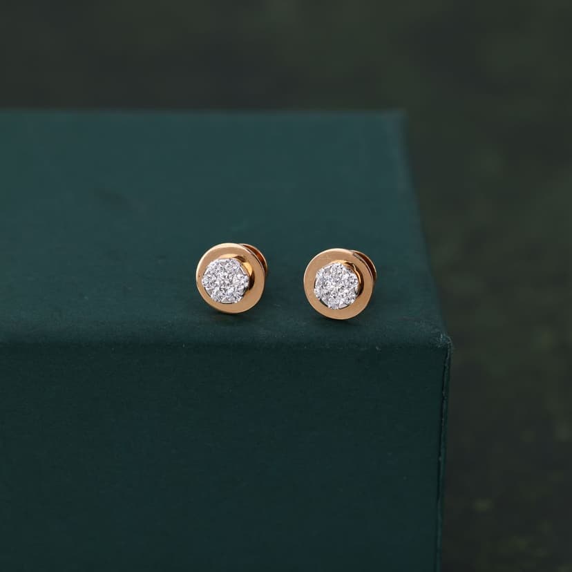 Orivex Real Diamond Earrings 14KT