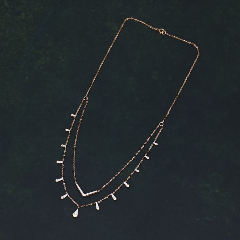 Avyra Real Diamond Chain 14KT