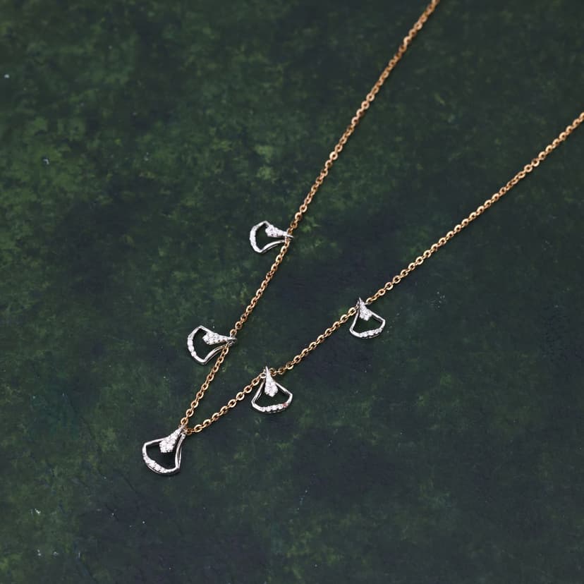 Sylvera Real Diamond Chain 14KT