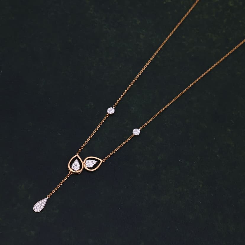 Evanthe Real Diamond Chain 14KT