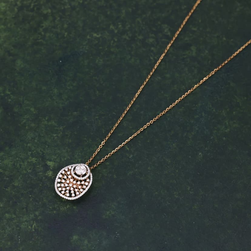 Solvienne Real Diamond Chain 14KT