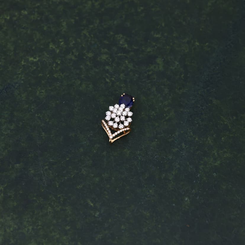 Virelisse Real Diamond Pendant 14KT