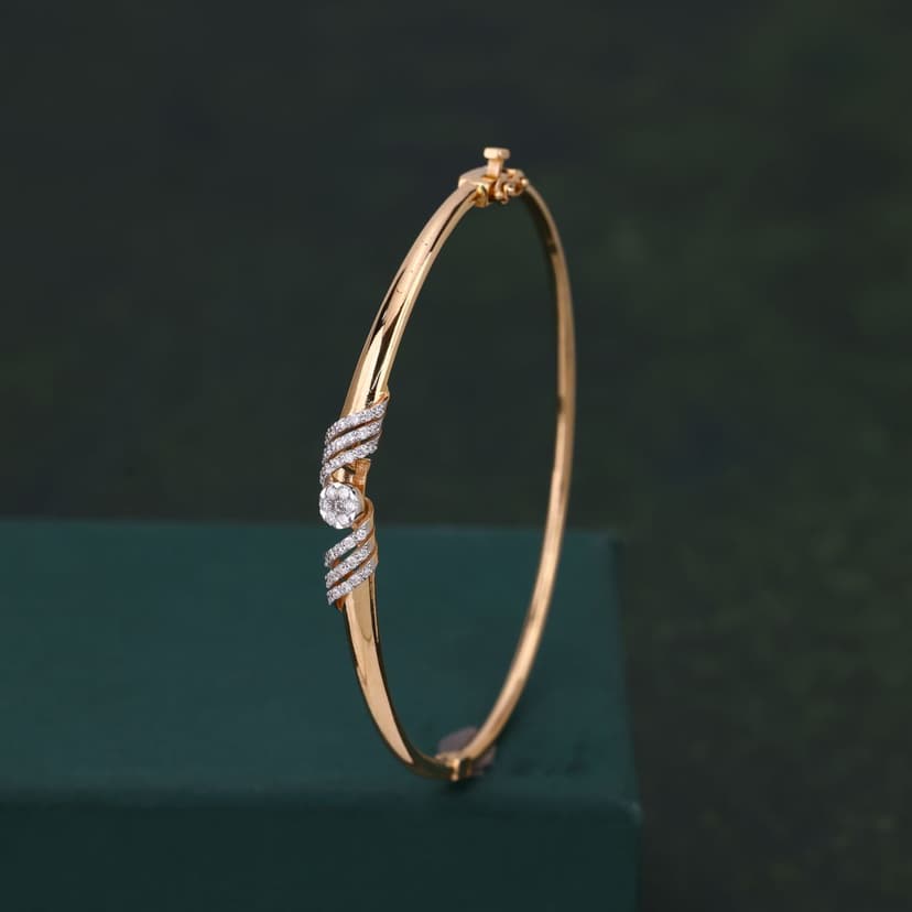 Evantielle Lab Diamond Kada 18KT
