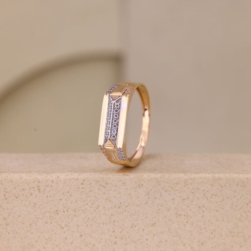 Zevran Meridian Ring 18KT