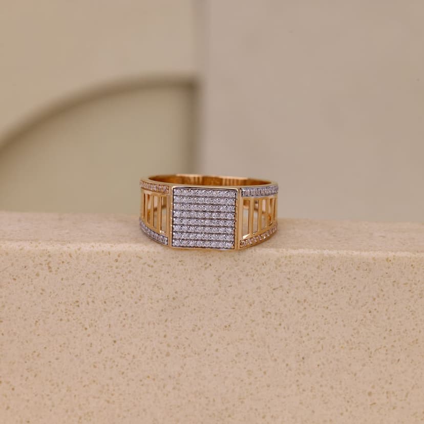 Xaviron Arcade Ring 18KT
