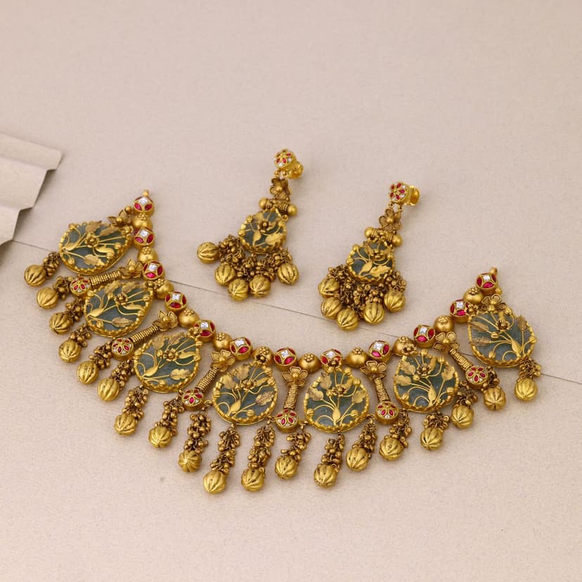 Vanasri Heritage Necklace 22KT