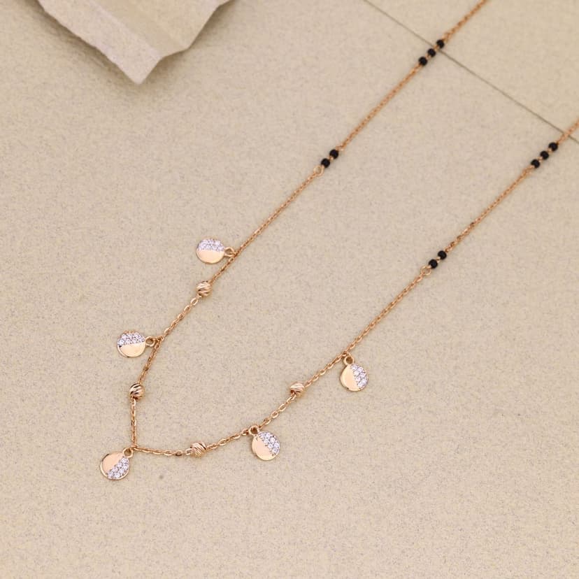 Vezara Charmdrop Mangalsutra 18KT