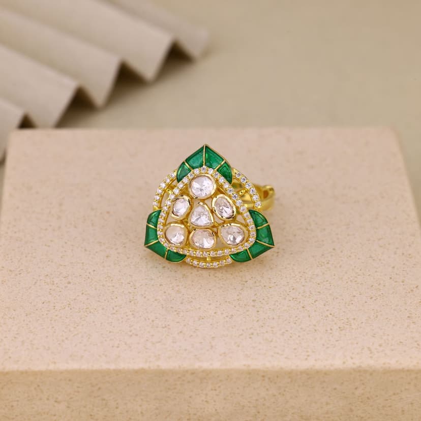 Sylverique Ring 18KT
