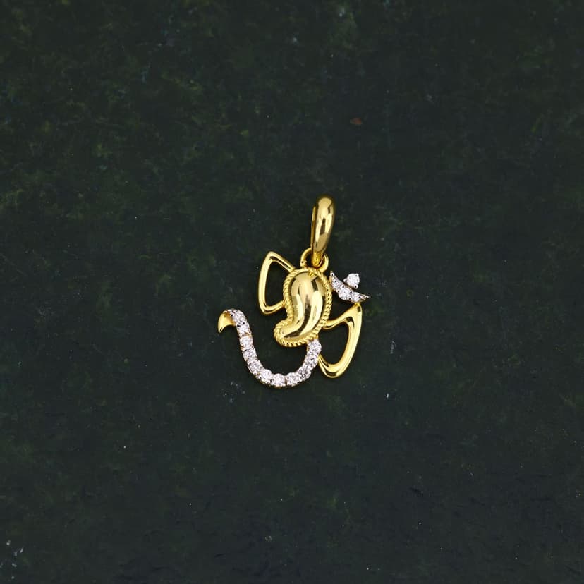 Ganorva Real Diamond Pendant 18KT