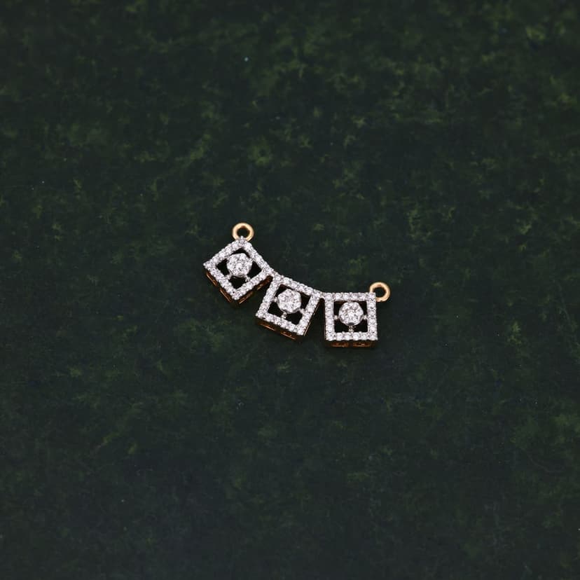 Symetra Lab Diamond Pendant 18KT