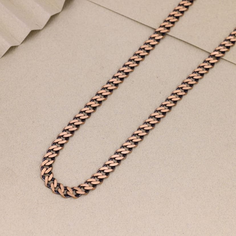 Oryven Parallel Link Chain 18KT